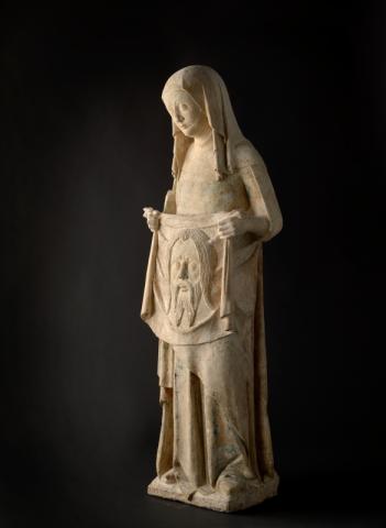 Statua di Santa Veronica, 1350 ca (© Musée des Beaux-Arts de Dijon, foto François Jay)